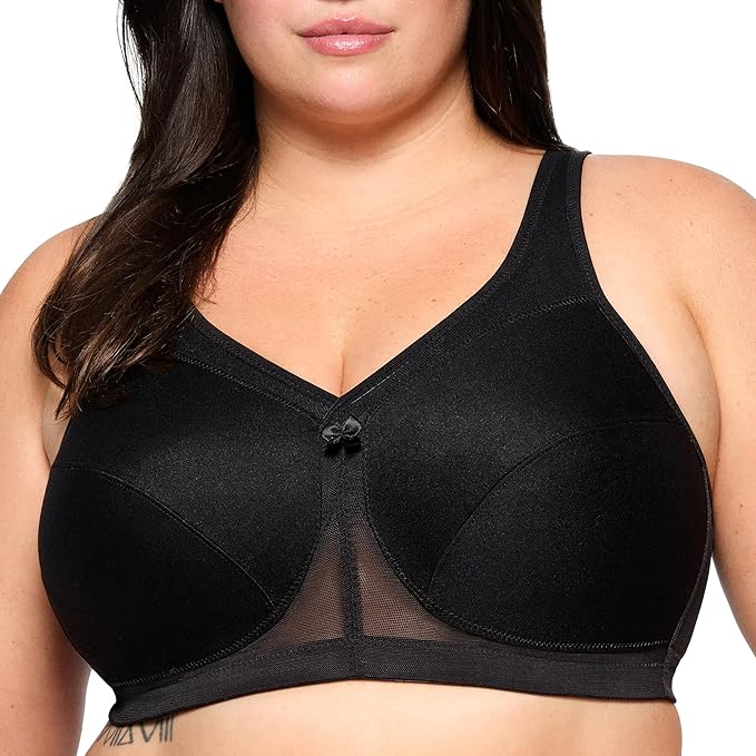 Glamorise Women's MagicLift wireless sports bra designed for active support.