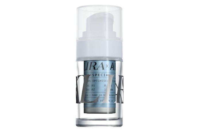 Klira custom prescription-strength skincare bottle.
