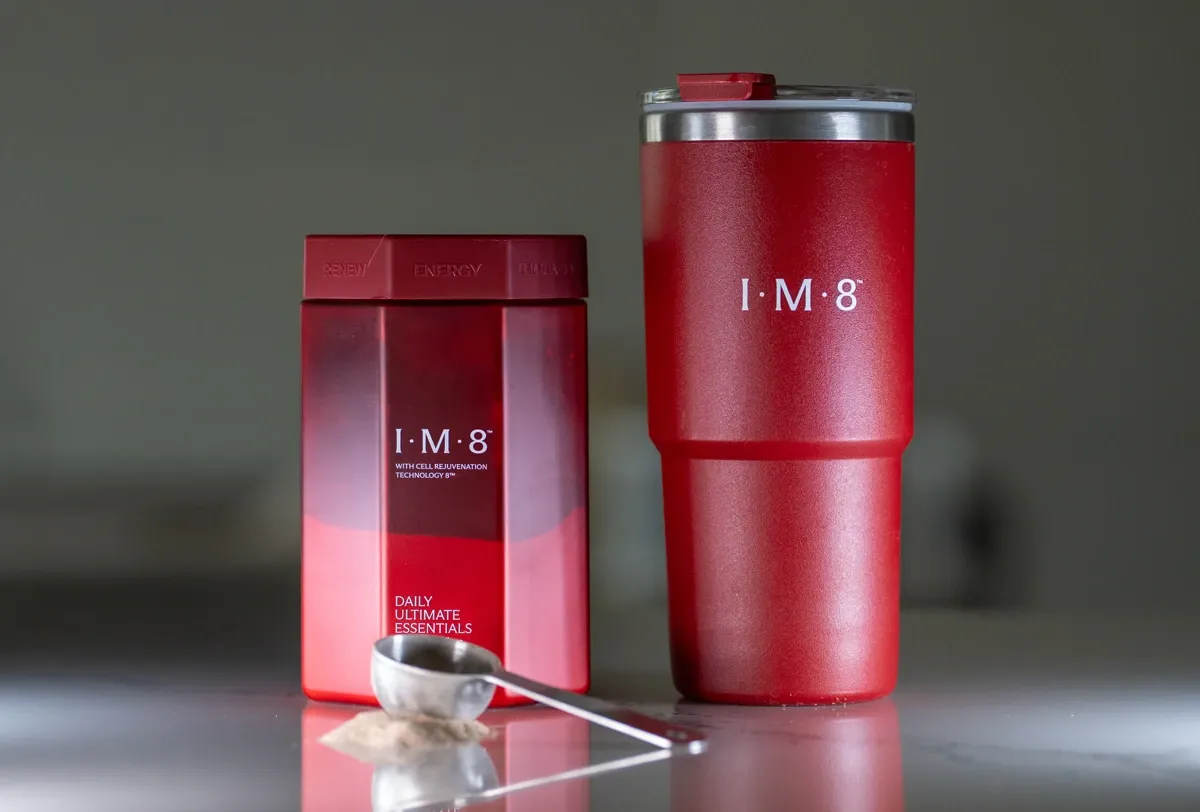 A dark, nutrient-dense blend of mushroom extracts and adaptogenic root powders.
